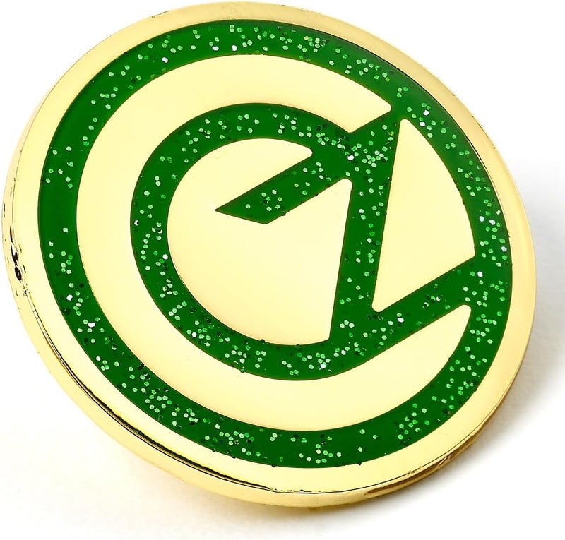 WICKED 's Emerald Green Pin Badge - Oz Logo Pin, One Size, Zinc, No Gemstone - Image 2